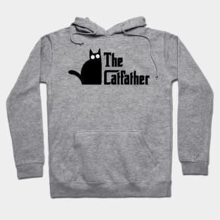 The Catfather Cat Father Mafia Father Cat Cool Black Cat Hoodie